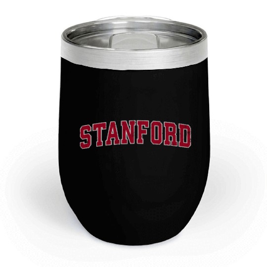 Stanford California Ca Sports Red Chill Wine Tumblers