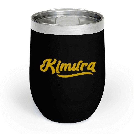 Kimura Bjj Brazilian Jiu-Jitsu Mma Chill Wine Tumblers