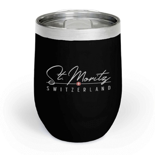 St Moritz Switzerland For Chill Wine Tumblers