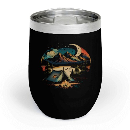 Wild Night Lighting Chill Wine Tumblers