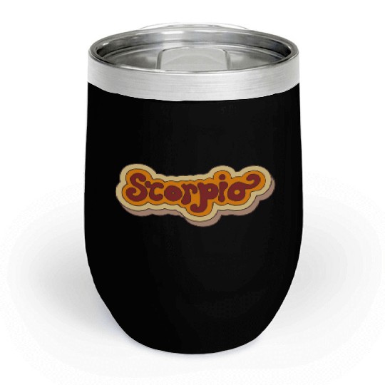 Amazing Scorpio Scorpio Chill Wine Tumblers