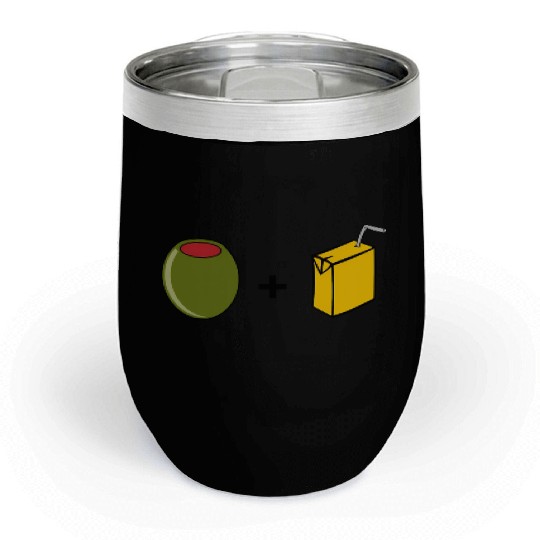 Olive Juice I Love You Chill Wine Tumblers