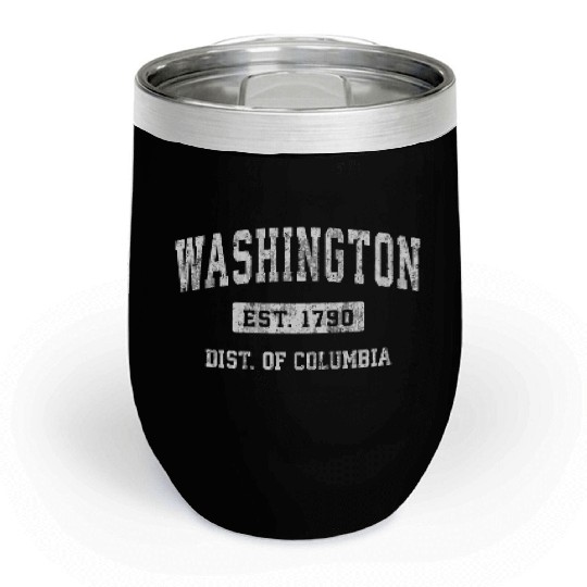 Washington District Of Columbia Dc Sports Chill Wine Tumblers