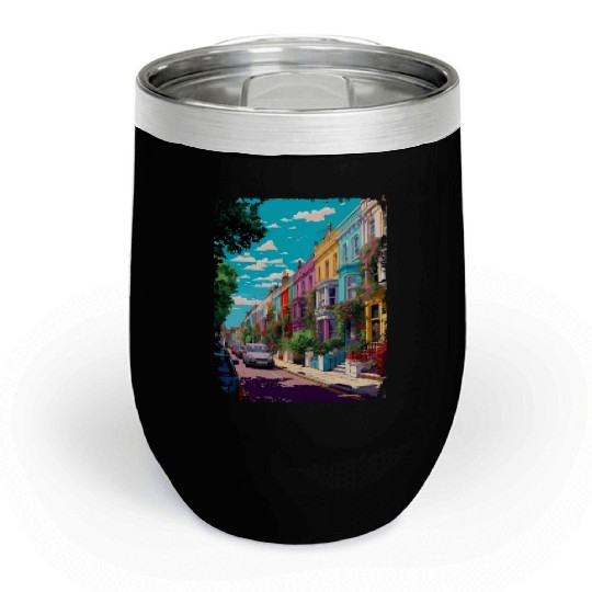 London Skyline Chill Wine Tumblers