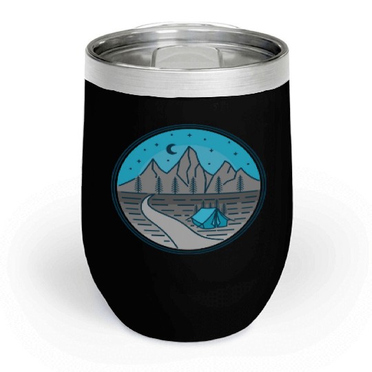 Mountain Nightwing Chill Wine Tumblers