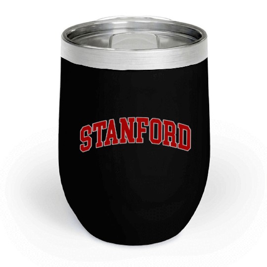 Stanford California - Throwback - Chill Wine Tumblers