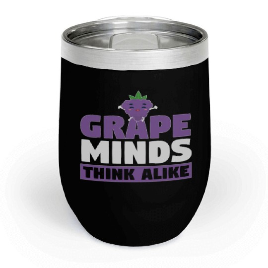 Grape Minds Think Alike Chill Wine Tumblers