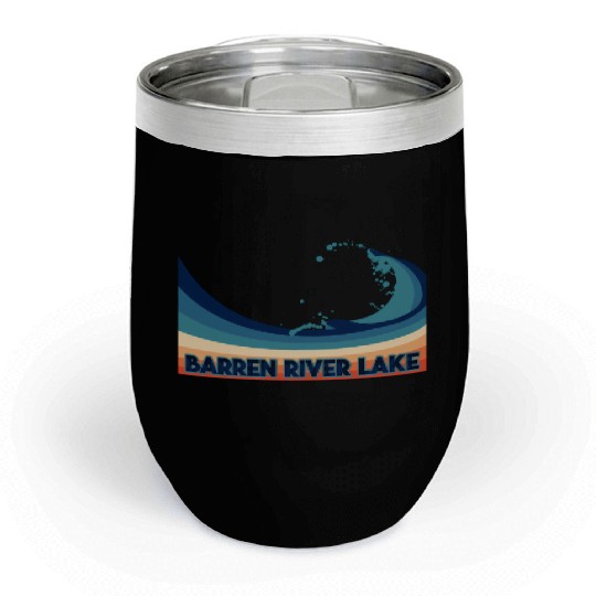 Barren River Lake Kentucky Boating Sailing Fishing Chill Wine Tumblers