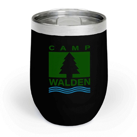Camp Walden Pocket Summer Camp Chill Wine Tumblers