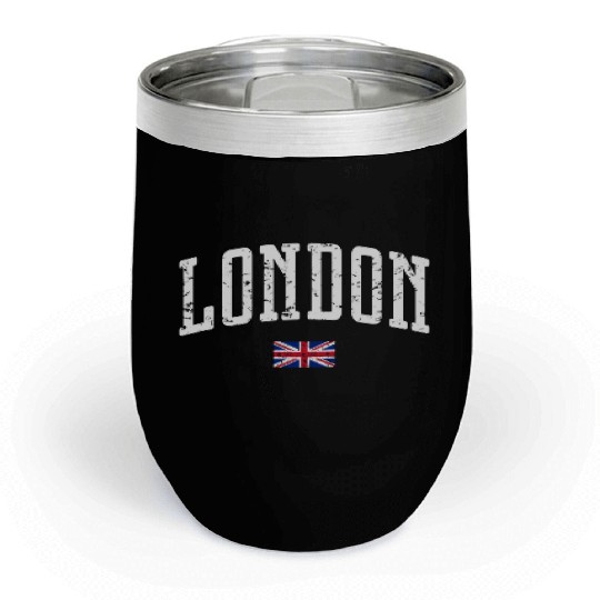 London Flag City Chill Wine Tumblers