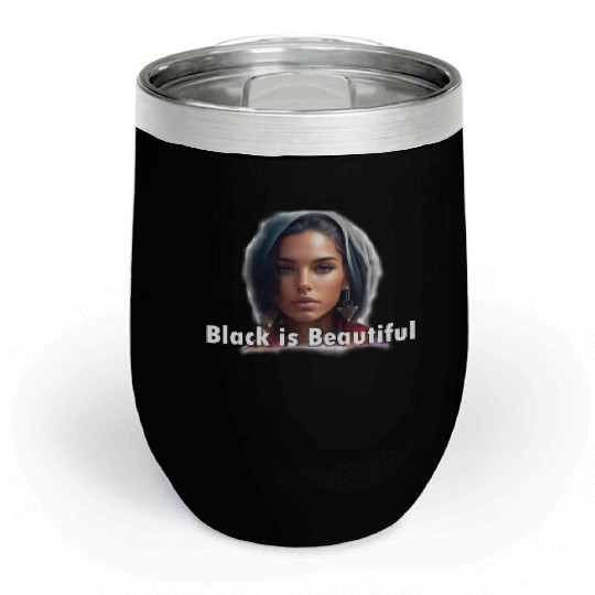 Black is Beautiful Chill Wine Tumblers