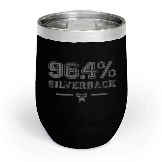 964 Silverback Gorilla Gym Body Building Gym Chill Wine Tumblers