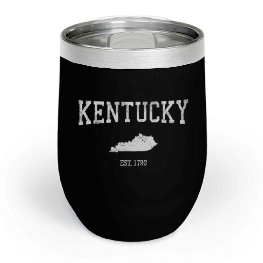Kentucky Ky Old Sports Chill Wine Tumblers