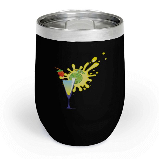 Fresh Summer Juice Chill Wine Tumblers