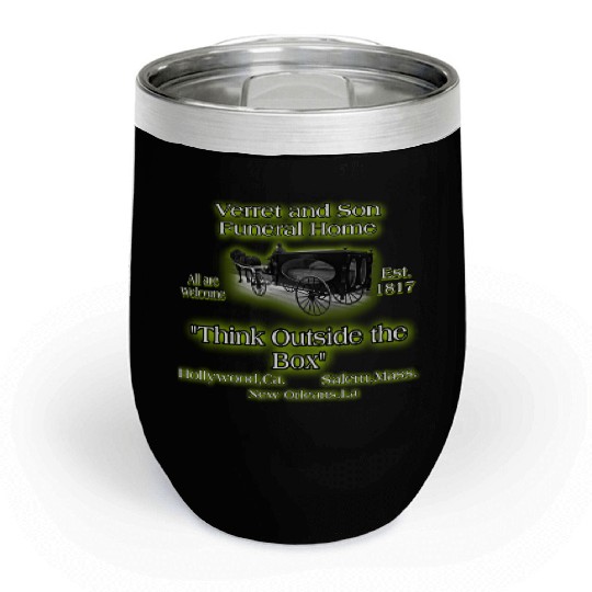 Verret and Son Funeral Home Chill Wine Tumblers
