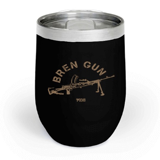 Bren Light Machine Gun | World War 2 Weapon Chill Wine Tumblers