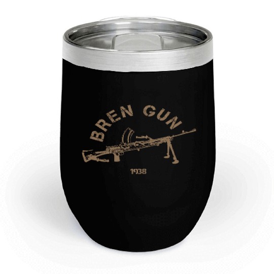 Bren Light Machine Gun | World War 2 Weapon Chill Wine Tumblers