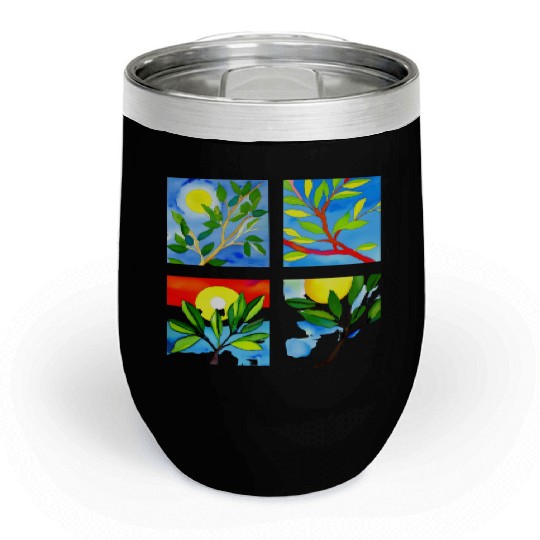 Laughing Olive Branch - Sustainable Harmony Chill Wine Tumblers