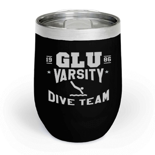 Back to School GLU Dive Team Chill Wine Tumblers