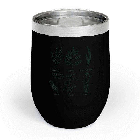 Herb Garden Chill Wine Tumblers