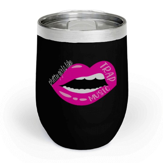 Trap Music For Rap Hip Hop Techno Edm R B Chill Wine Tumblers