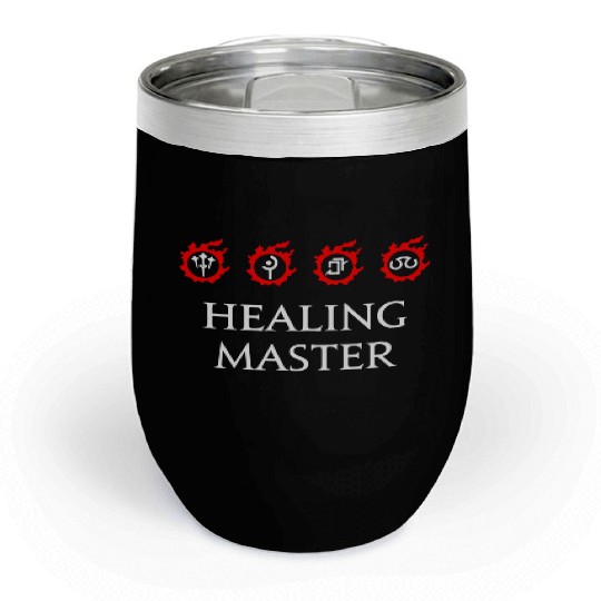 Healing Master For Warriors of Light Darkness Chill Wine Tumblers