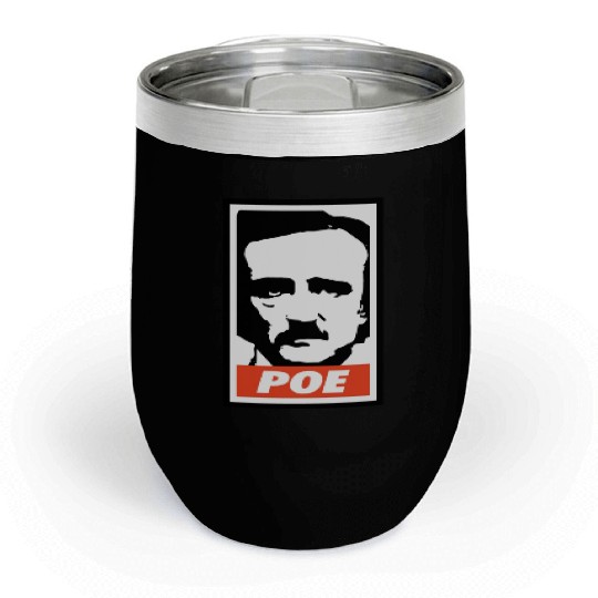 Edgar Allan Poe Chill Wine Tumblers