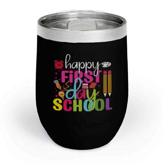 moving up to preschool teacher student graduation Chill Wine Tumblers