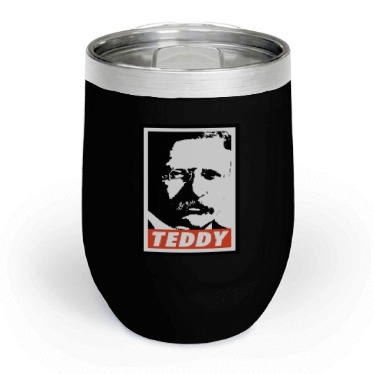 Teddy Roosevelt Chill Wine Tumblers