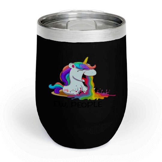 Ew People Unicorn Chill Wine Tumblers