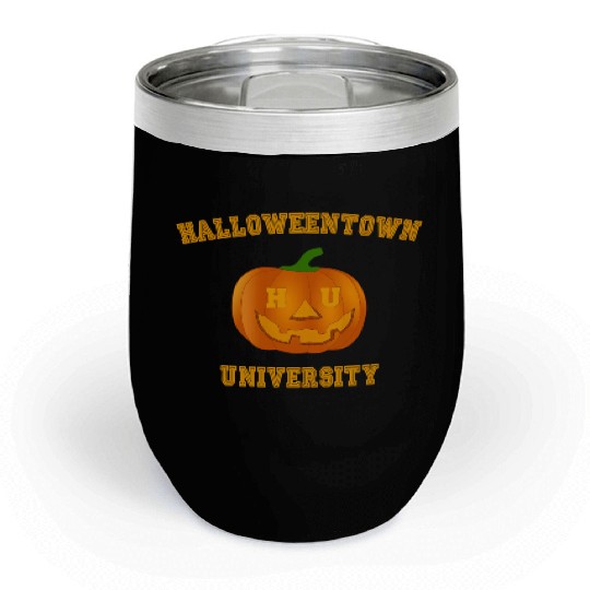 Halloweentown University Pumpkin For Treat Or Tric Chill Wine Tumblers
