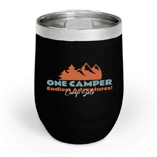 One camper endless adventures Chill Wine Tumblers