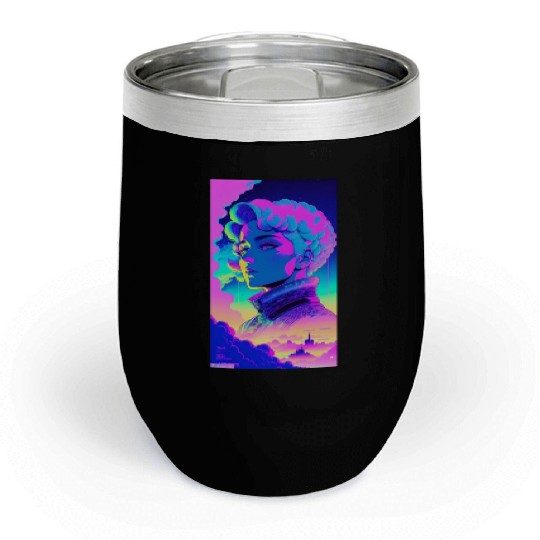 Ai technology using human thoughts Chill Wine Tumblers