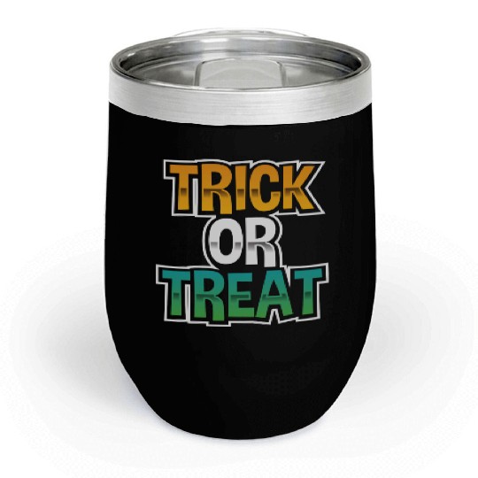 Trick or treat Chill Wine Tumblers