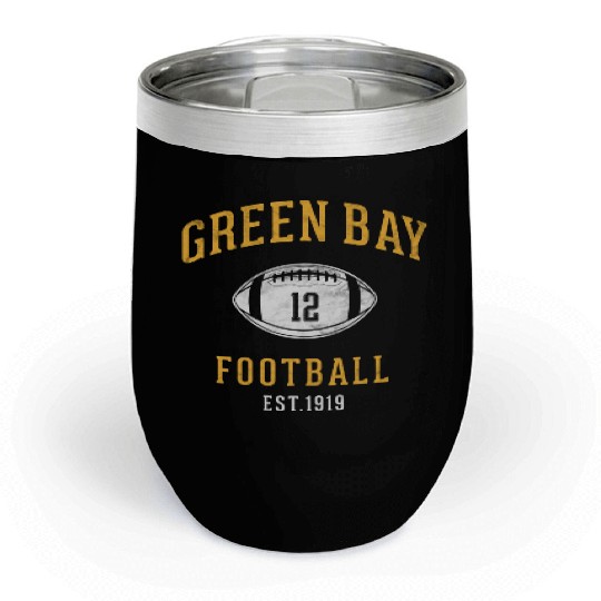 Green Bay On Their Way To The Super Bowl Chill Wine Tumblers