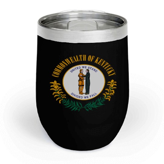 State Of Kentucky Flag Ky Kentuckian Flags Chill Wine Tumblers