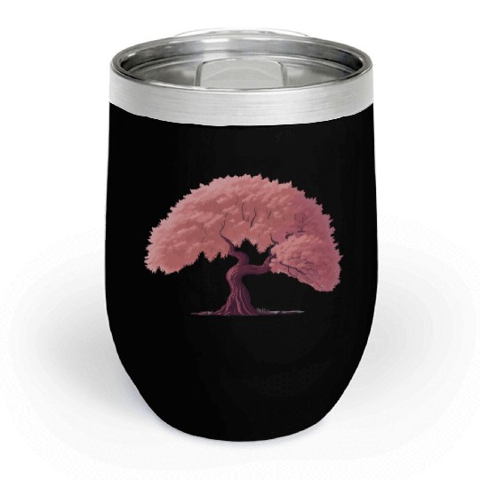 Sakura tree Chill Wine Tumblers