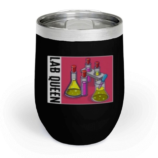 Science Chill Wine Tumblers, Lab Queen Chill Wine Tumblers, Medicine Medical