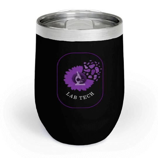 Science Chill Wine Tumblers, Lab Tech Chill Wine Tumblers, Medicine Medical