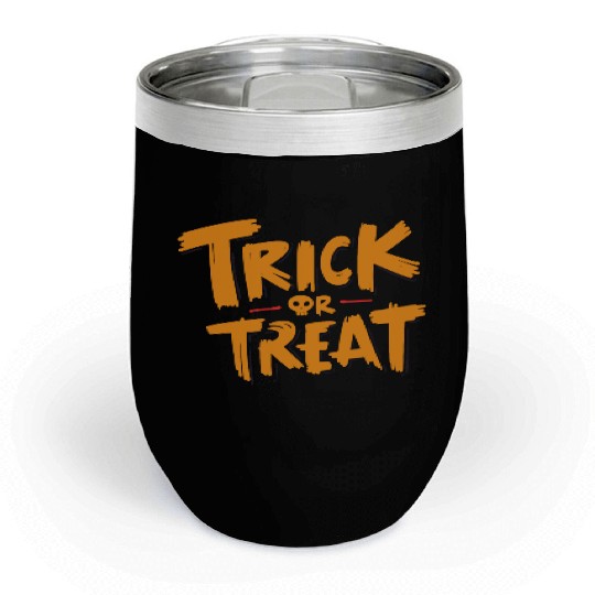 Trick or treat Chill Wine Tumblers