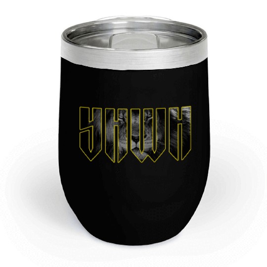 YHWH Yahweh Lion Christian Chill Wine Tumblers