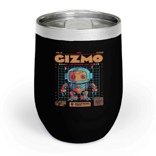 Gizmo Mecha Chill Wine Tumblers