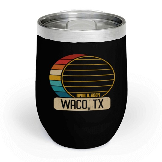 Total Solar Eclipse Texas Waco April 28 2024 Chill Wine Tumblers