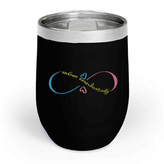 Embrace Neurodiversity Chill Wine Tumblers