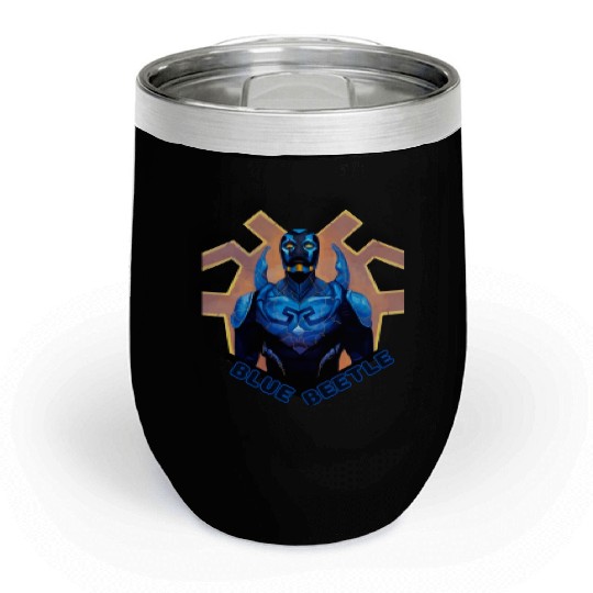Blue Beetle Chill Wine Tumblers