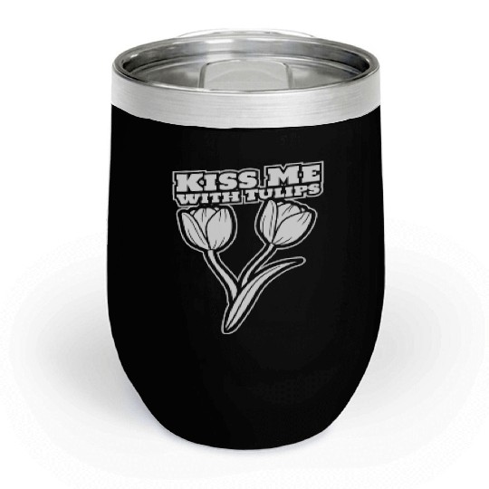 Tulip Gardening Tulips Chill Wine Tumblers