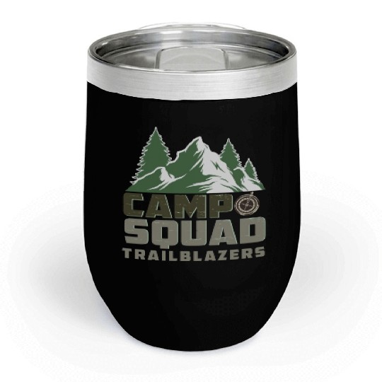 CAMP SQUAD TRAILBLAZERS Chill Wine Tumblers