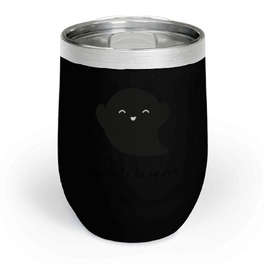 Cute NICU Halloween | Too cute to spook design Chill Wine Tumblers