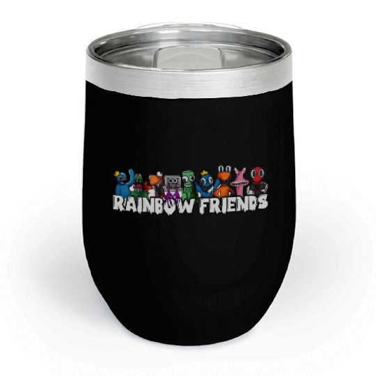 Rainbow Friends Chill Wine Tumblers
