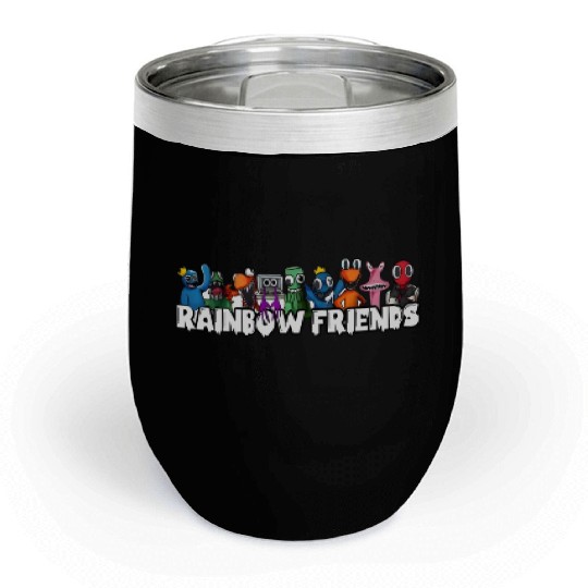 Rainbow Friends Chill Wine Tumblers